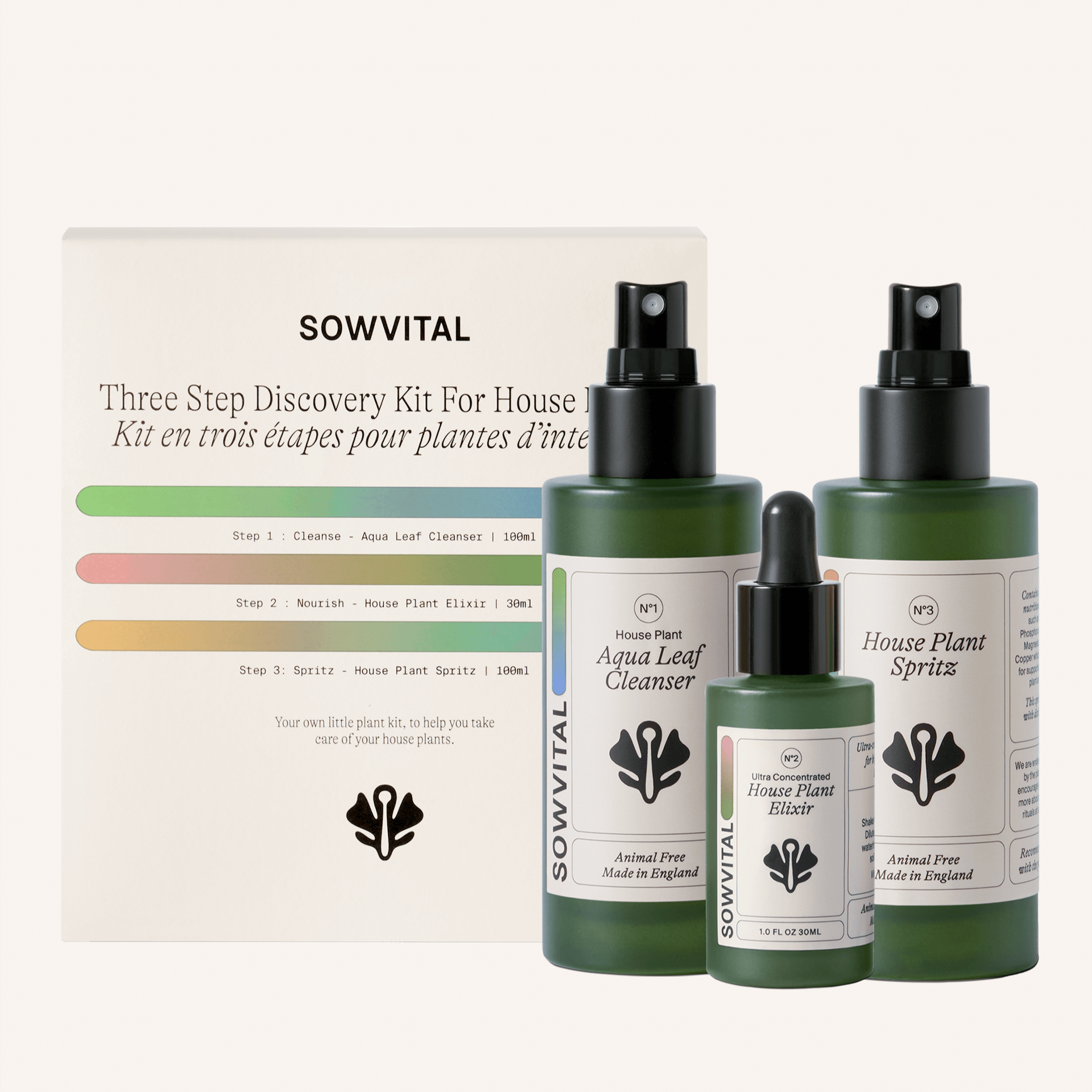 Sowvital's Three Step Kit - Petals at Bibendum