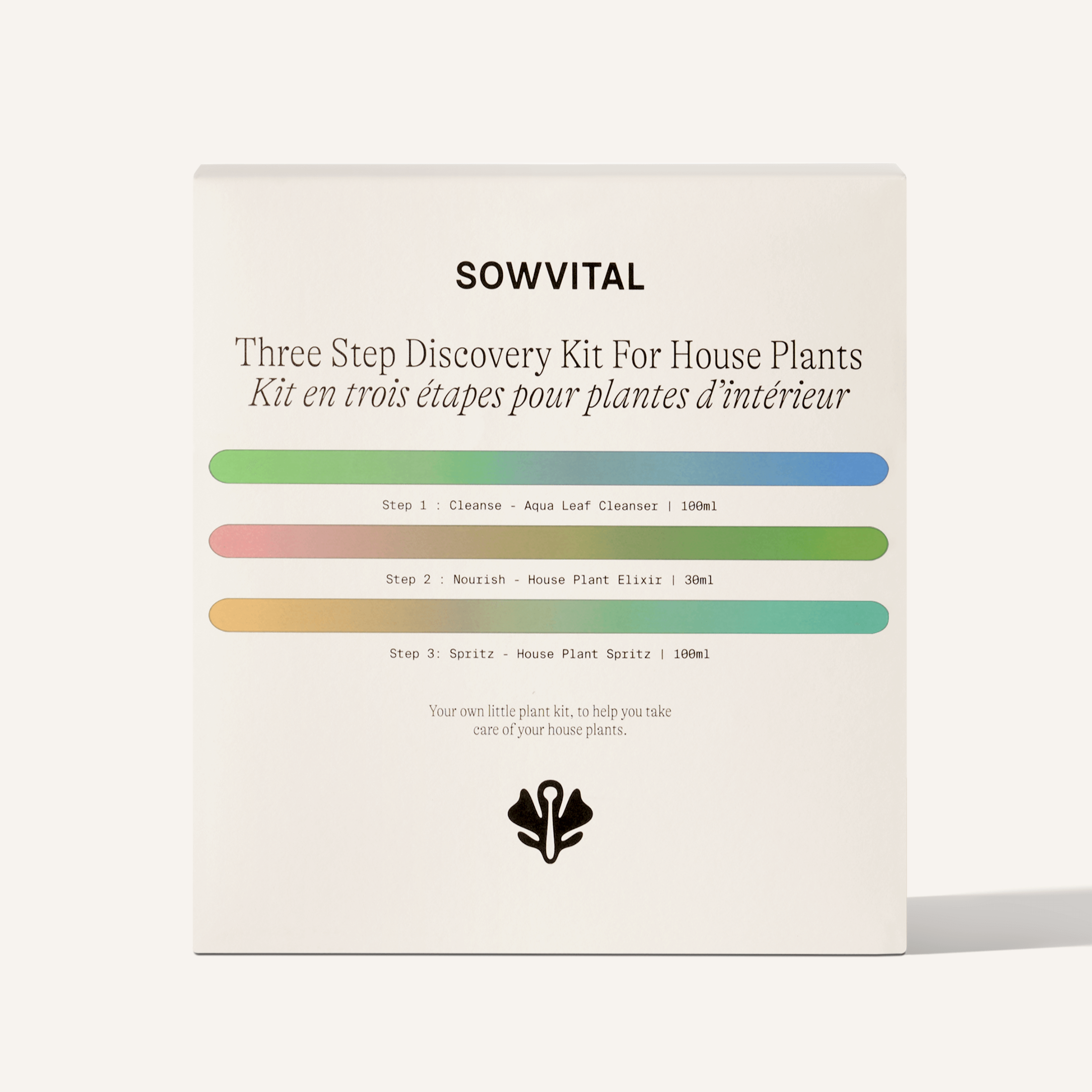 Sowvital's Three Step Kit - Petals at Bibendum