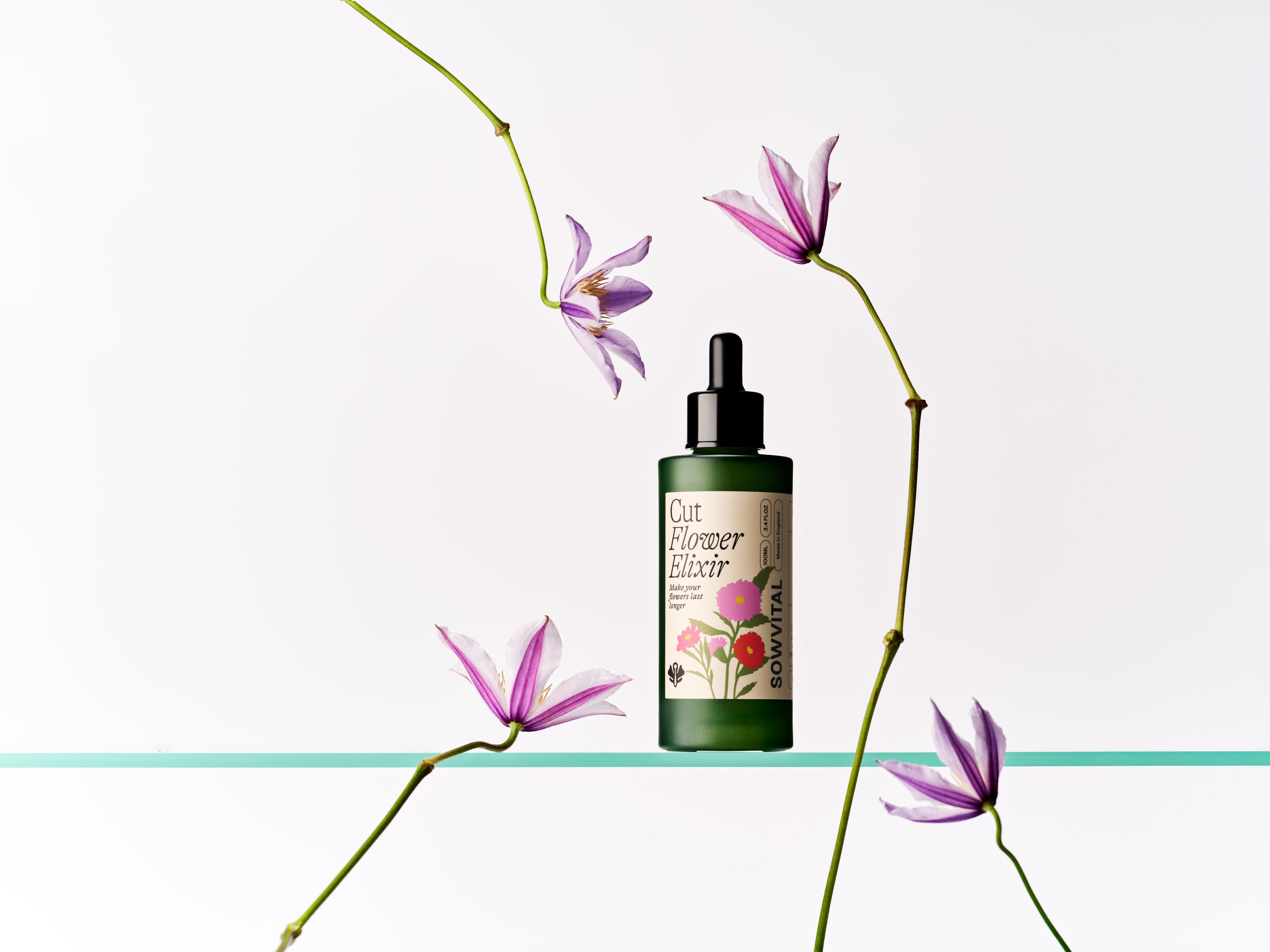 Cut Flower Elixir, 100ml - Petals at Bibendum