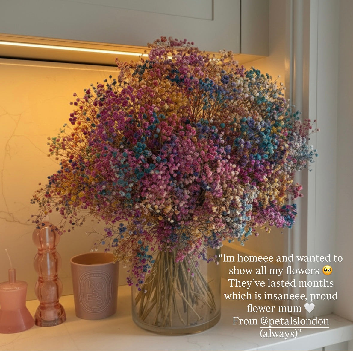 Rainbow of Love - Petals at Bibendum