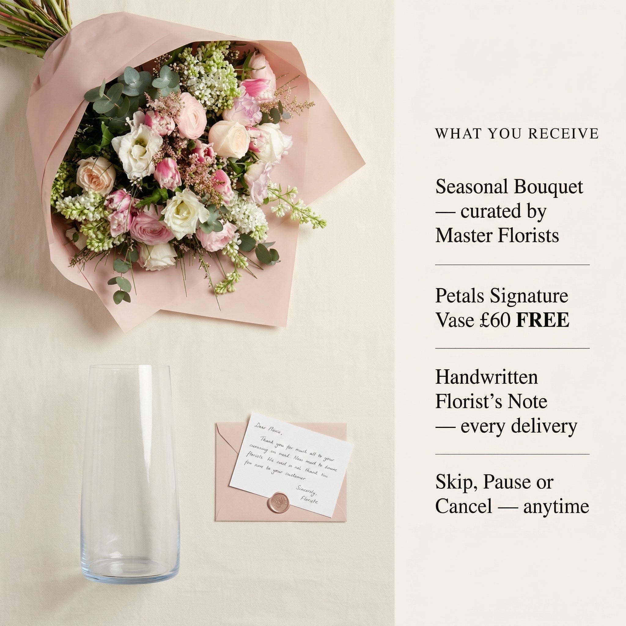 The Petals Edit — Subscription - Petals at Bibendum
