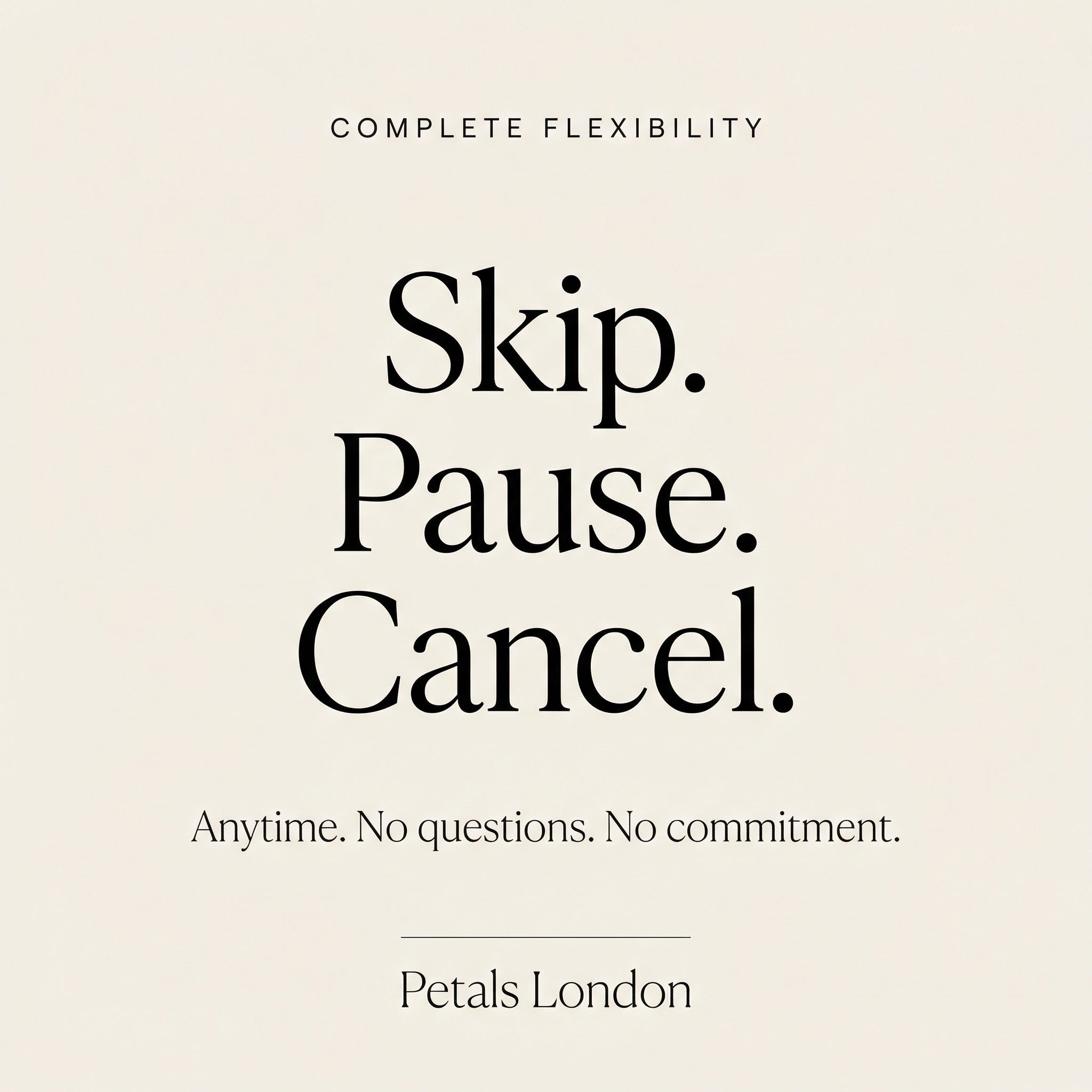The Petals Edit — Subscription - Petals at Bibendum