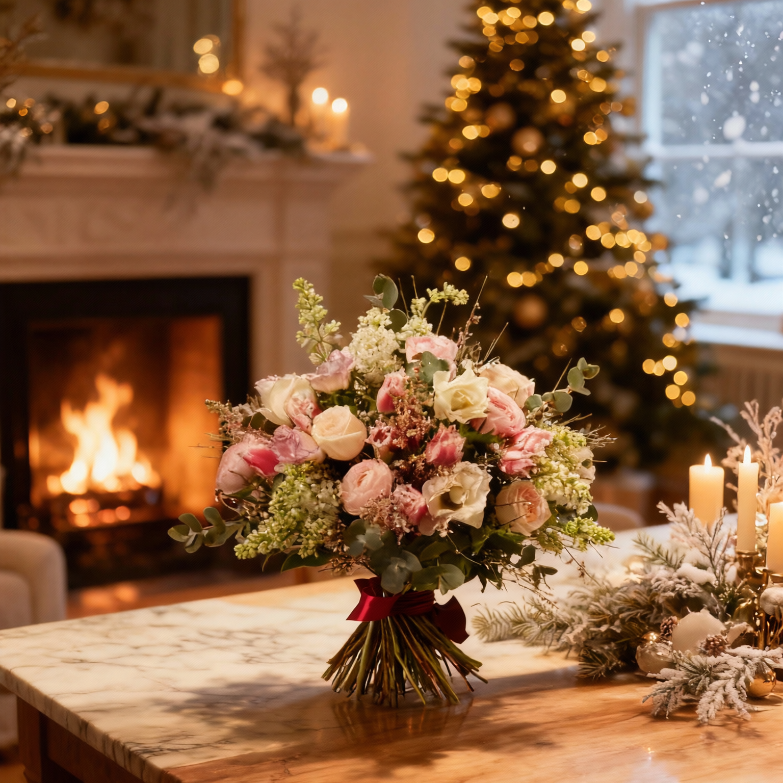 The Winter Dream Bouquet - Petals at Bibendum