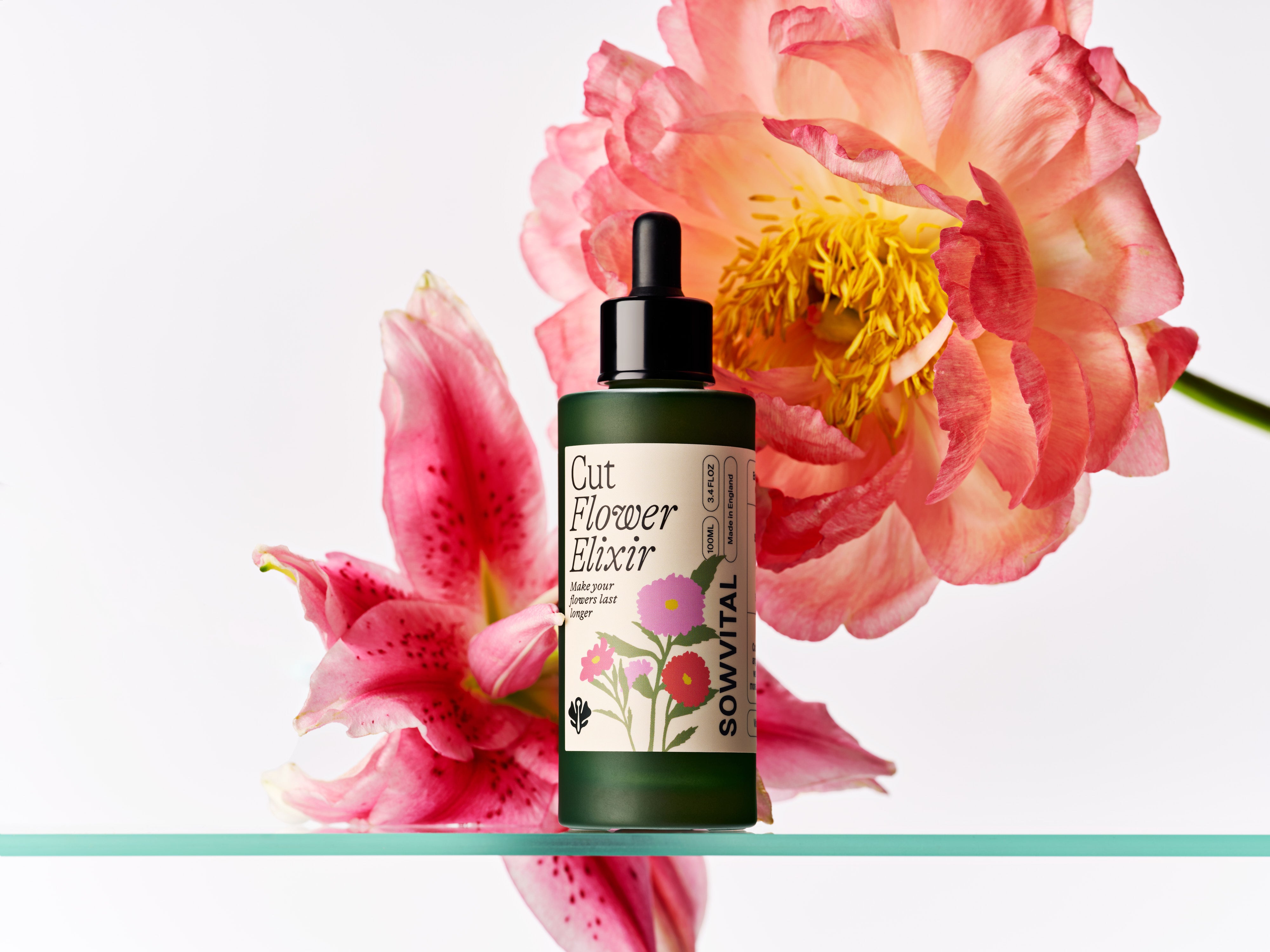 Cut Flower Elixir, 100ml - Petals at Bibendum